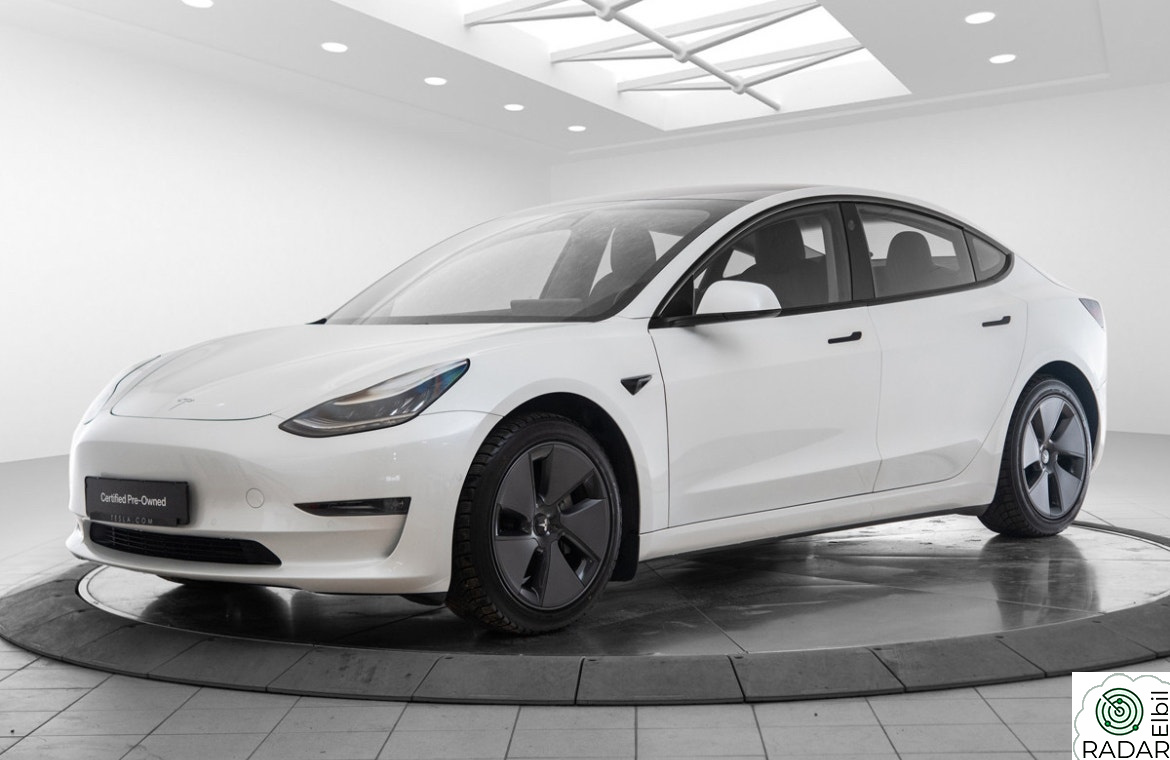 TESLA Model 3 Ekstra garanti*|Enhanced AP|LR AWD|Krok|Nye dekk
