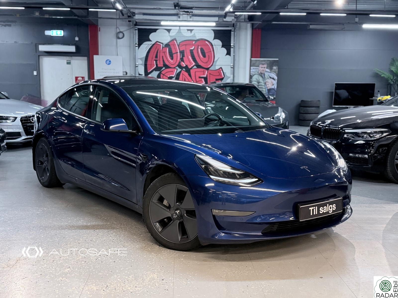 TESLA Model 3 VARMEPUMPE - AUTOPILOT - LONG RANGE - 4X4- KROK