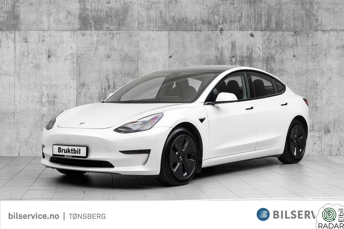TESLA Model 3 Long Range AWD AP/Premiumlyd/Varmepumpe/Skinn/Krok++