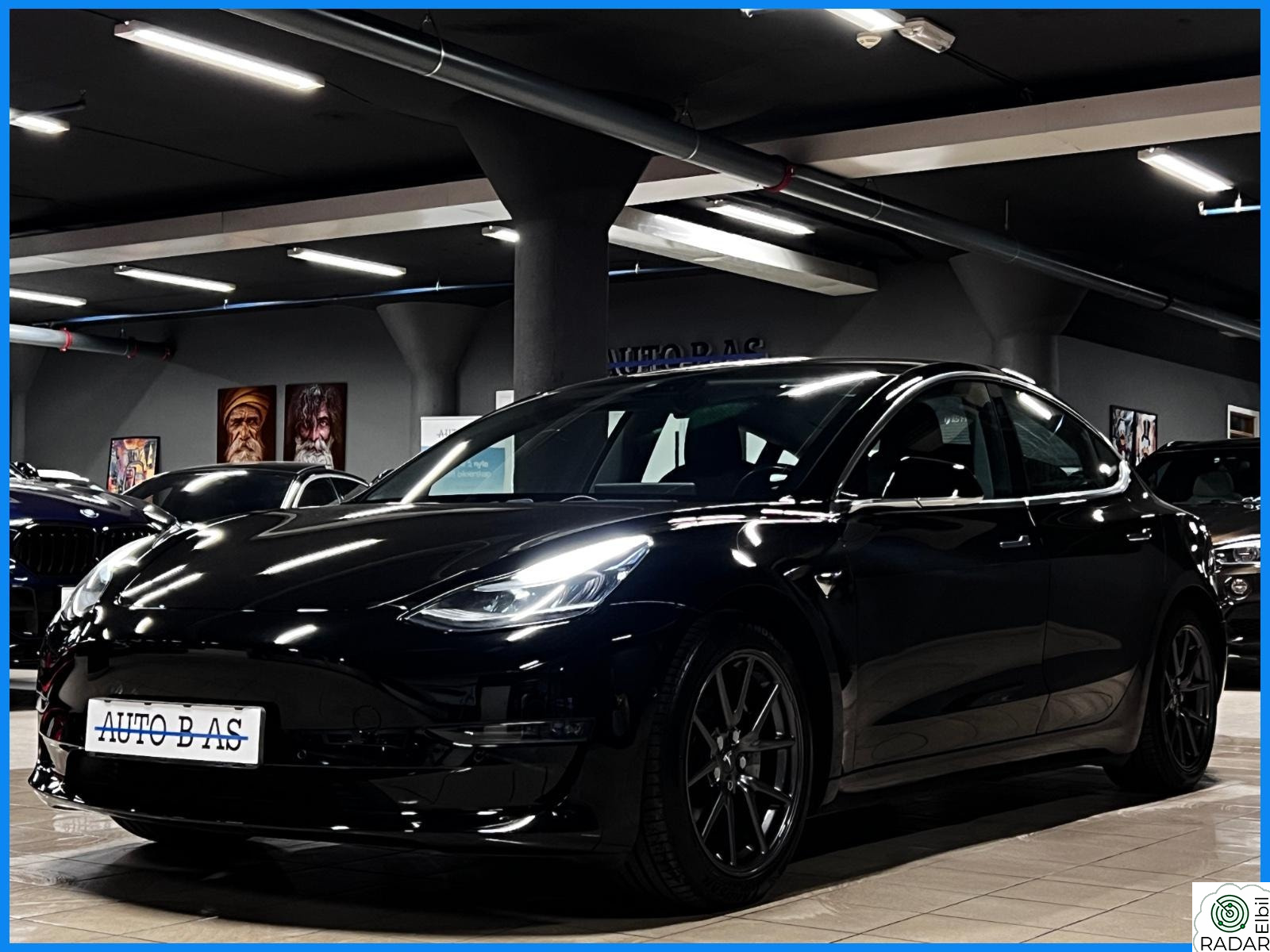 TESLA Model 3 LR - AWD - Skinn - Norsk