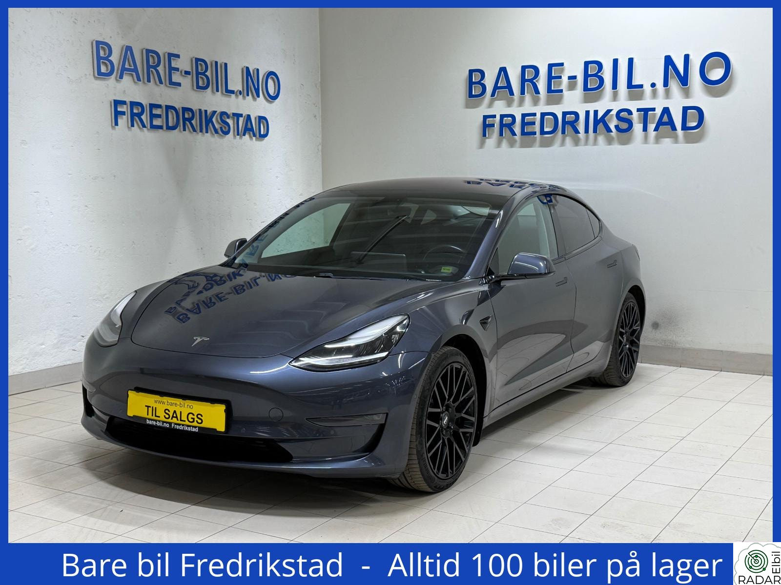 TESLA Model 3 LR AWD Med Panorama/ Acc/ Skinn/ Kamera/ Navi/ BT/ Dab
