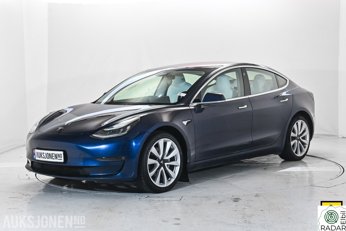 TESLA Model 3 LRDM AWD PANORAMA PREMIUM LYD & INTERIØR