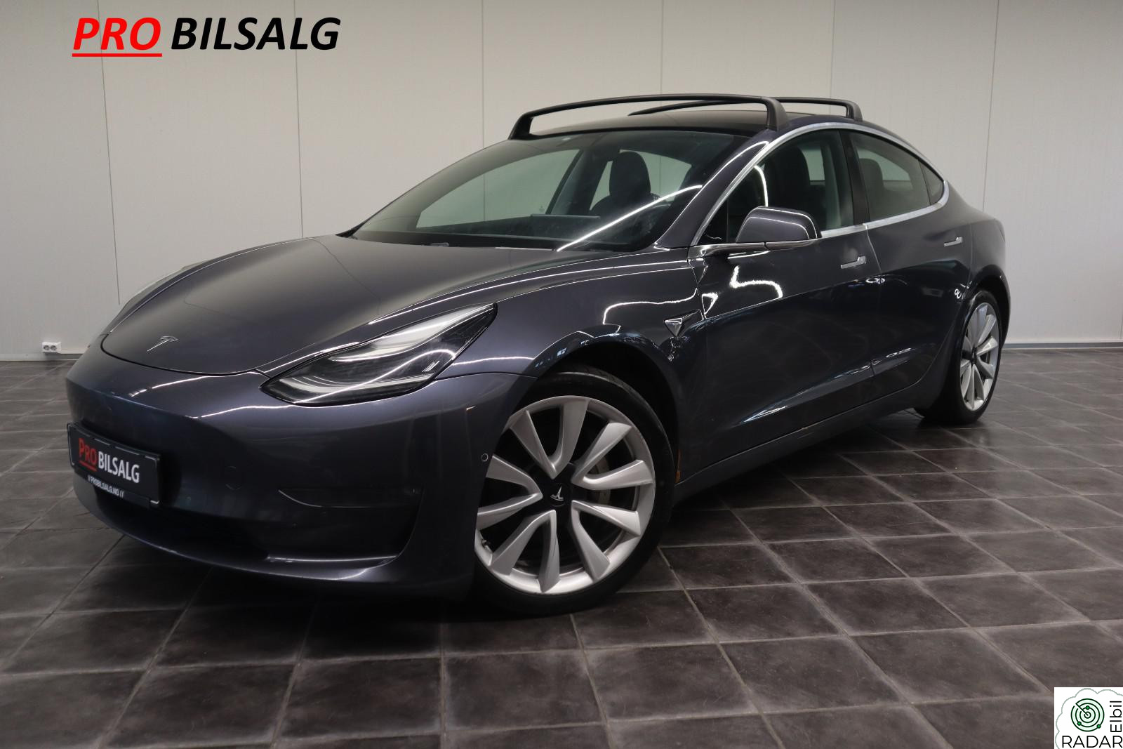 TESLA Model 3 LONG RANGE 560KM/AUTOPILOT/VINTERPAKKE/360 KAMERA