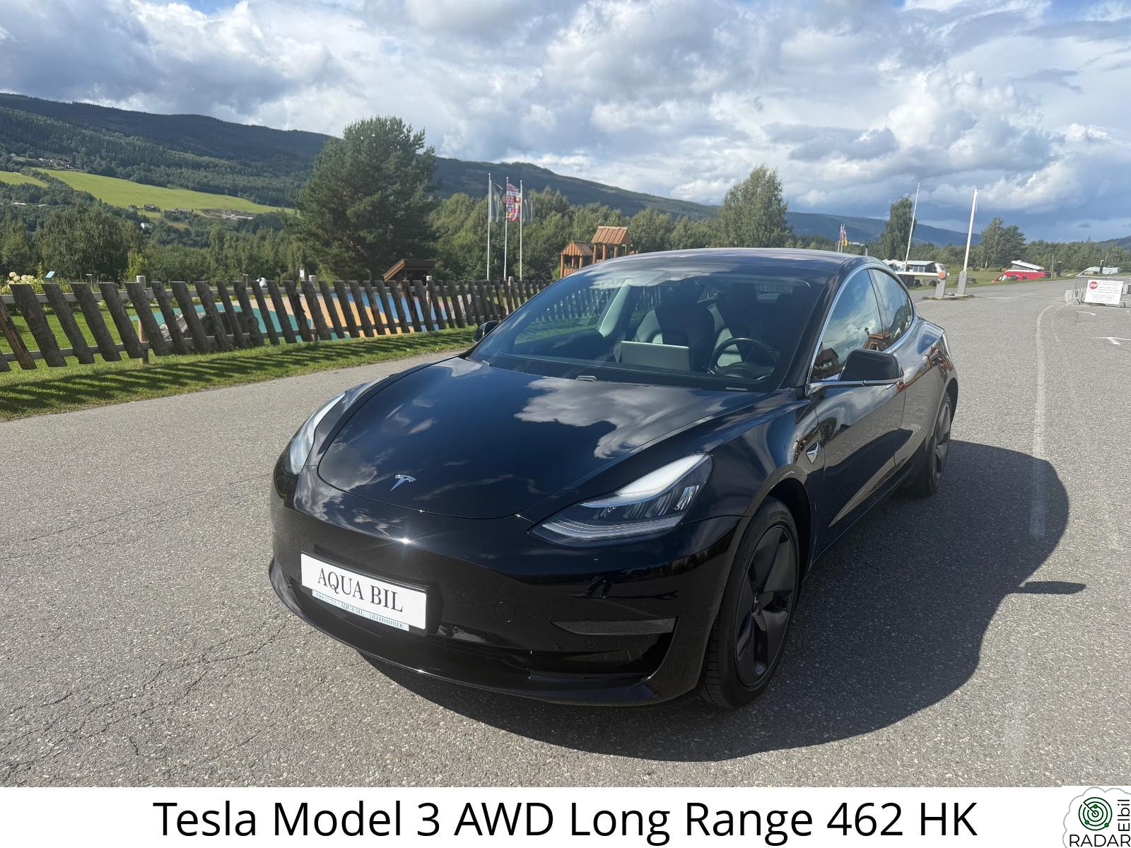 TESLA Model 3 AWD Long Range 462 HK | Skinn | AP | Panoramatak |