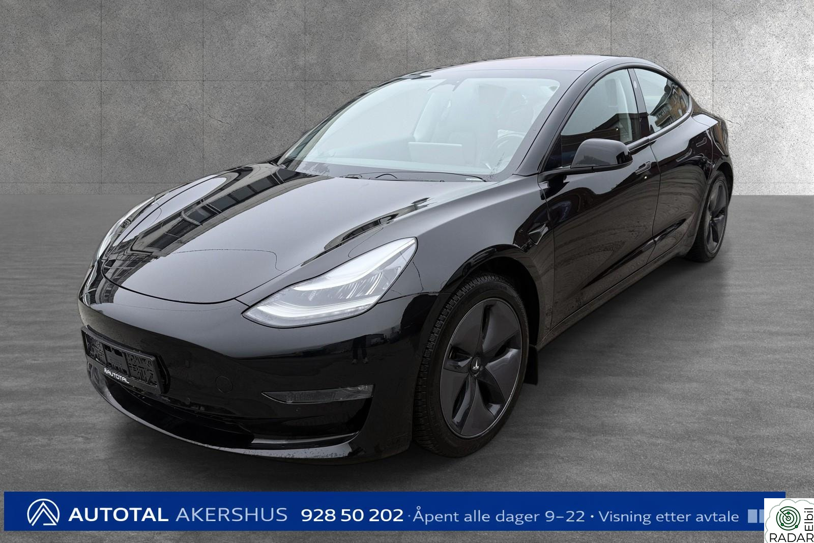 TESLA Model 3 Long Range | AWD | 560km Rekkevidde | Pano | Garanti*