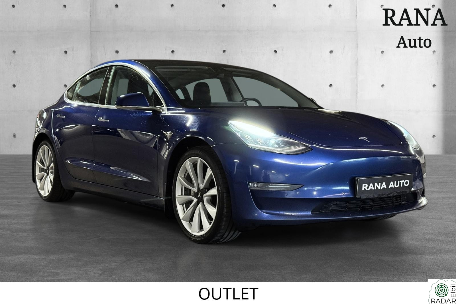 TESLA Model 3 Long Range, AWD, Premium, Autopilot, EU 09.2027