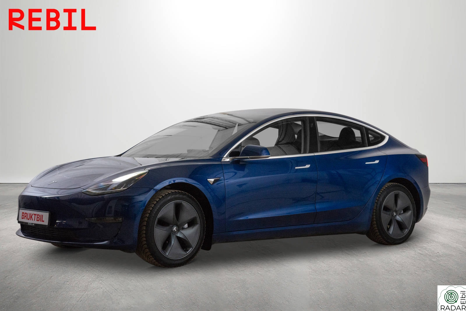 TESLA Model 3 560km, (75KWh) LR/Premium Lyd/Autopilot/Skinn/MCU2/AWD