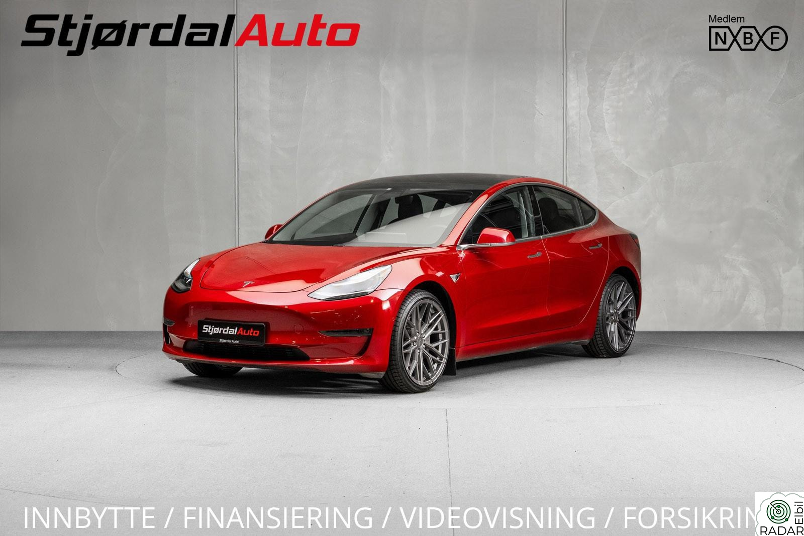 TESLA Model 3 LR AWD 560WLTP/KROK/LED/A.PILOT/NYSERVICE/NAVI/NORSK
