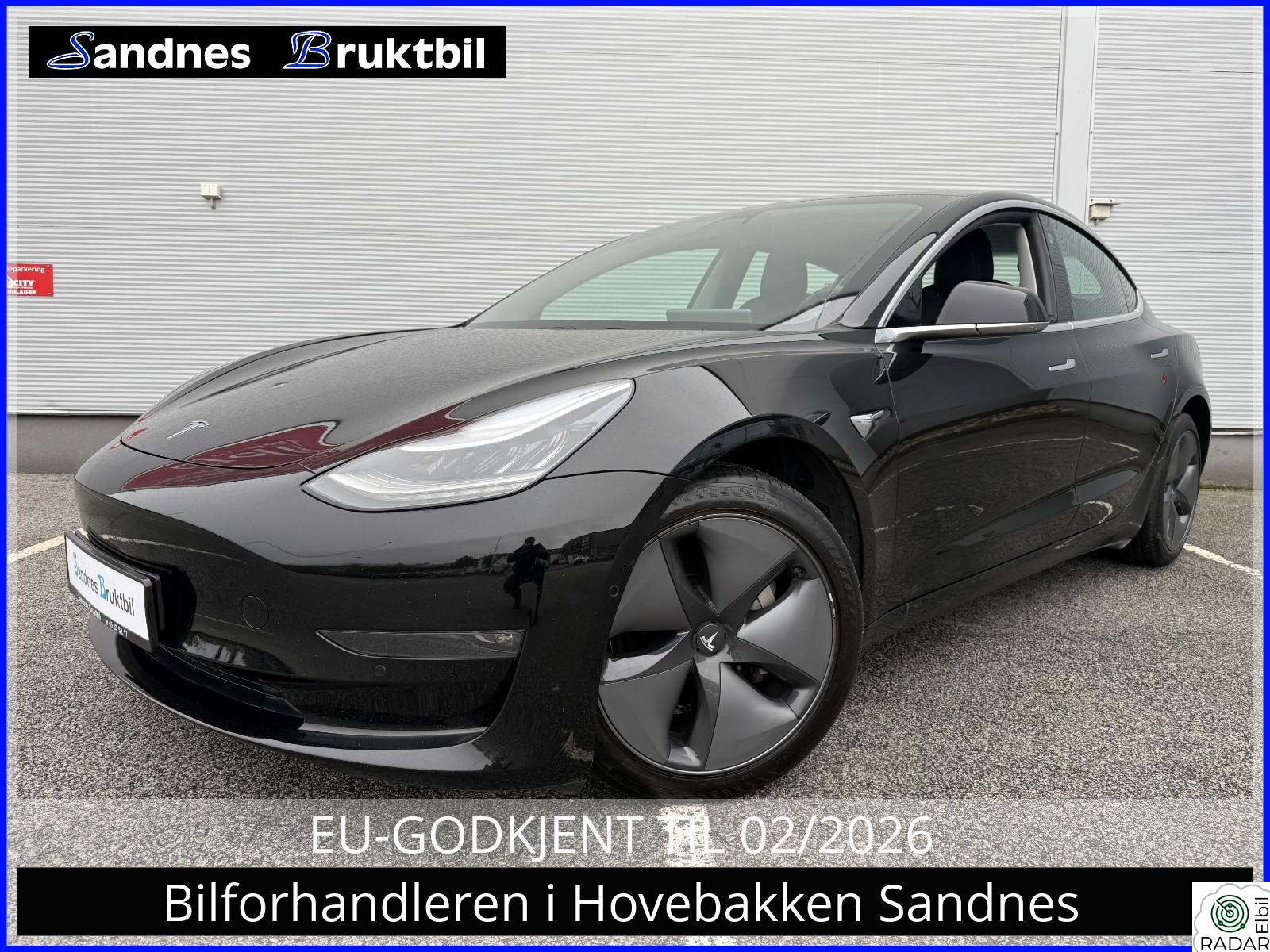 TESLA Model 3 LR 4X4 KROK,AUTOPILOT,TLF,DAB+,VARME SETER BAK,PANO