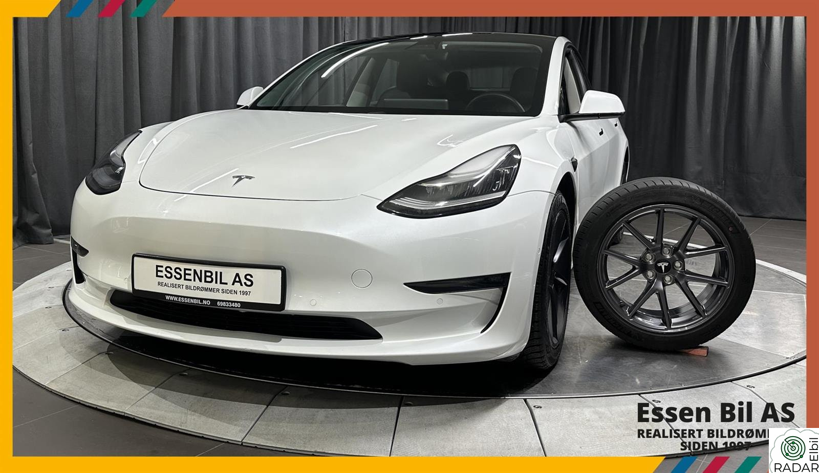 TESLA Model 3 TILSTAND, GARANTI, KROK