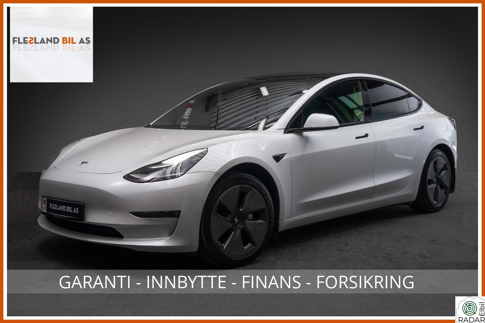 TESLA Model 3 LR-580KM FACELIFT/AWD/PREMIUM/VARMEPUMPE/PANO/KROK/S+V