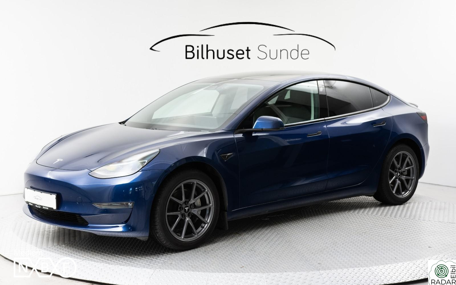 TESLA Model 3 Long Range AWD Hengerfeste,Skinn,Pano,ACC,LED++