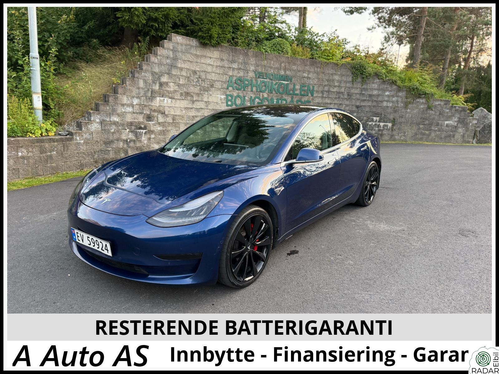TESLA Model 3 PERFORMANCE 4X4 - NY EU
