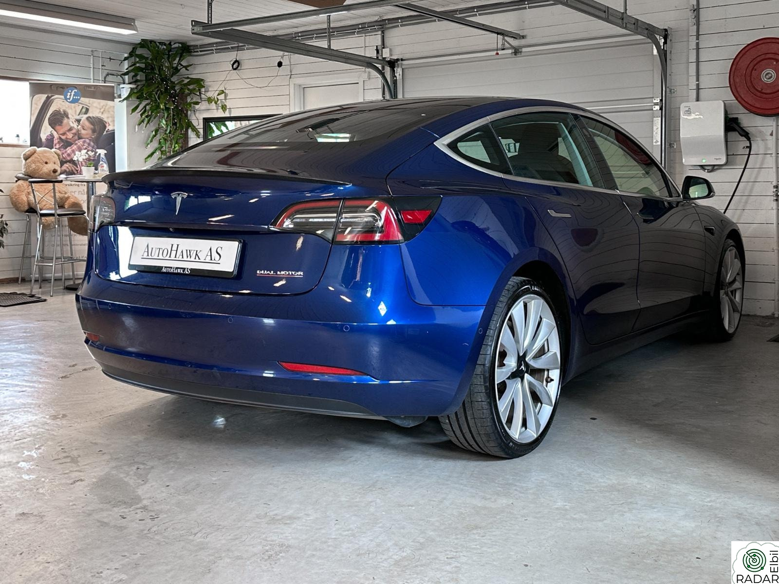 TESLA Model 3 Performance AWD Premium/FSD/360Kam/HiFi/Skinn/1eier