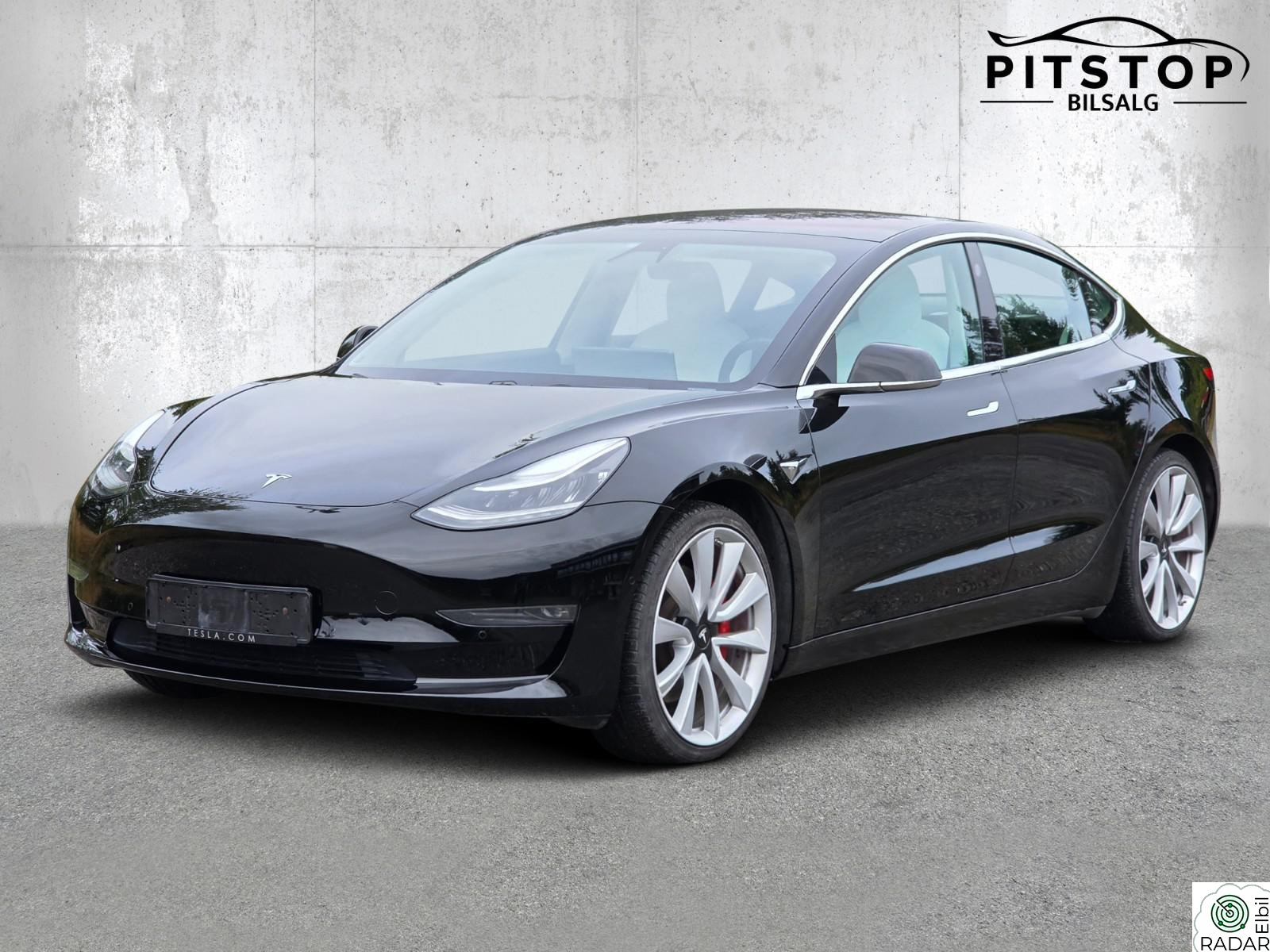 TESLA Model 3 Performance FSD Autopilot Premium Euok 10/28 Meget fin