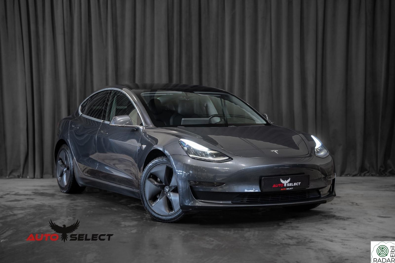 TESLA Model 3 Long Range AWD/Premium Lyd/Sort Skinn/Pano/AutoPilot++