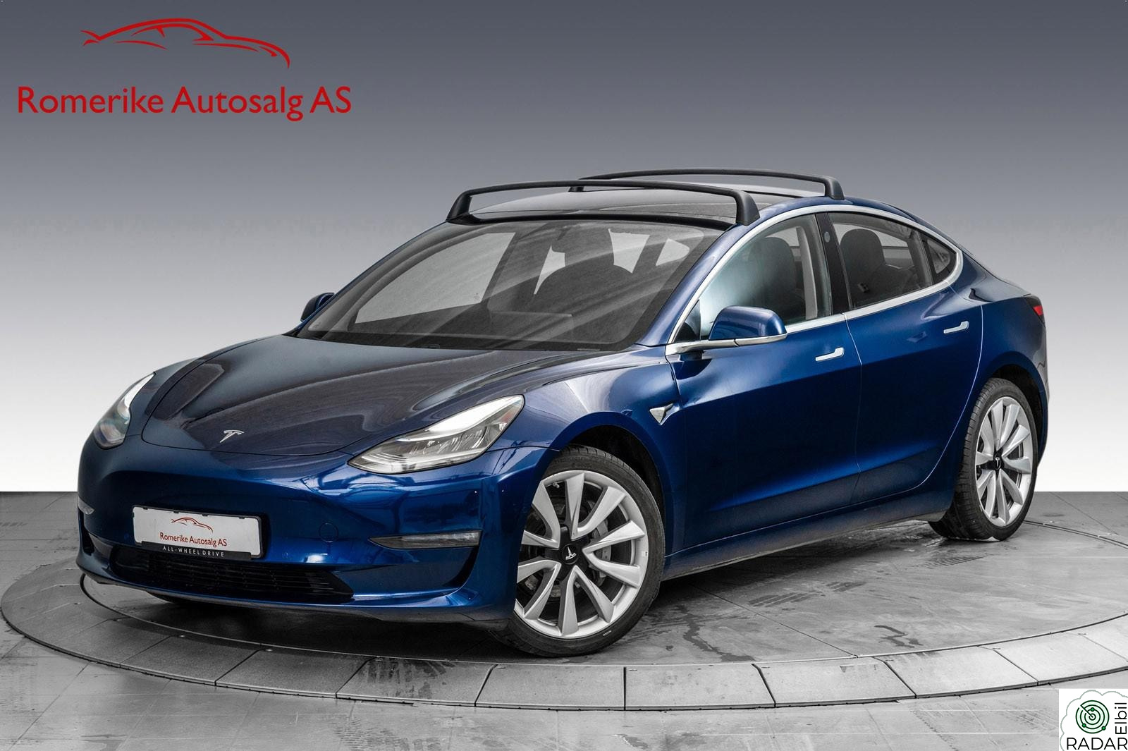 TESLA Model 3 Long range AWD/ Premium/ FSD/ Skinn/ Kamera/ 1 eier