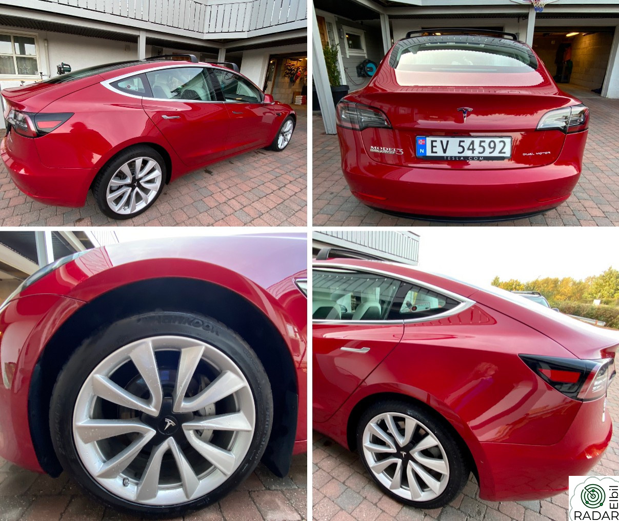 TESLA Model 3 Long Range,AWD, Autopilot/FSD, /19''hjul