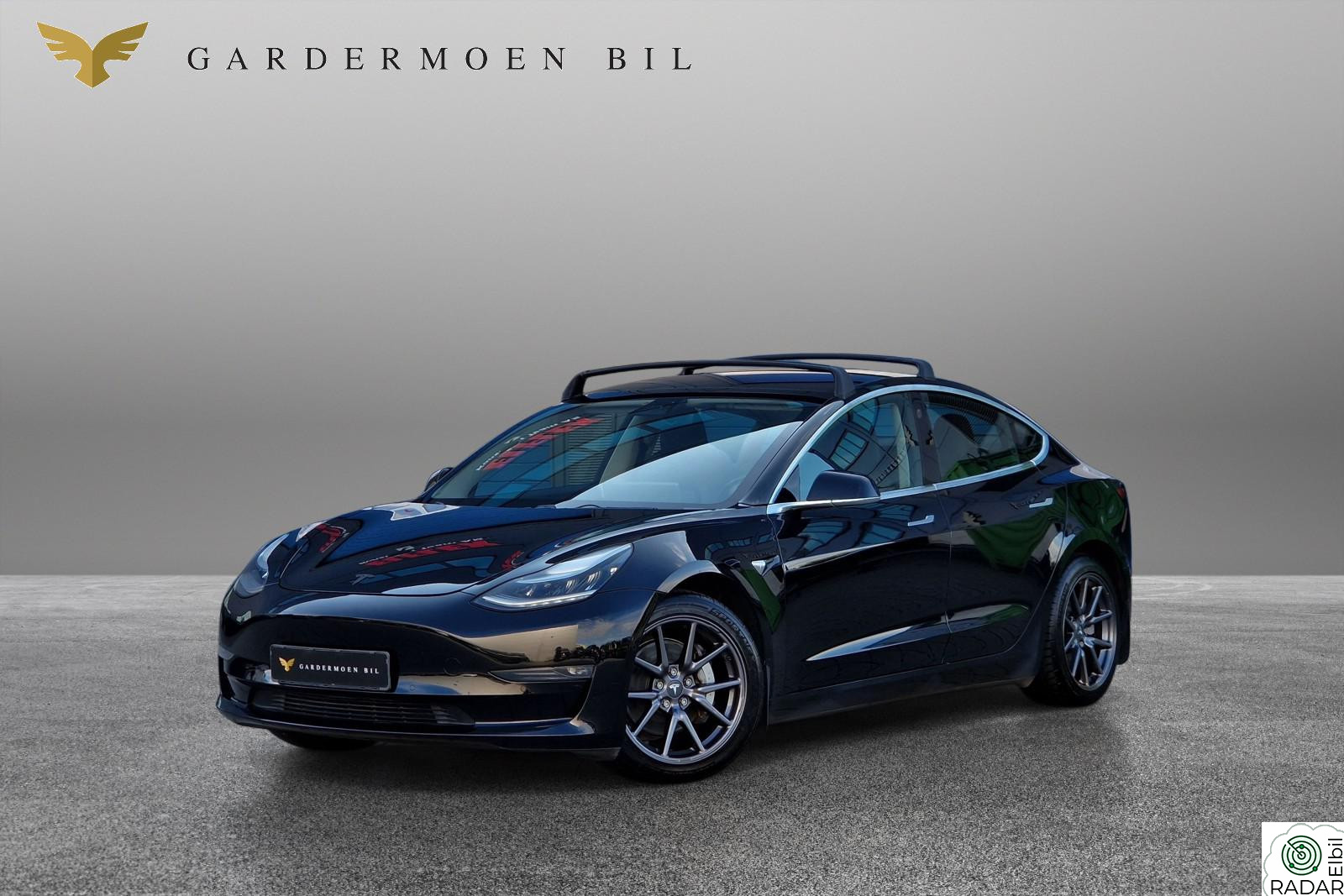 TESLA Model 3 Long Range AWD/560km/Premium lyd/Skinn/Pano/EU 2027