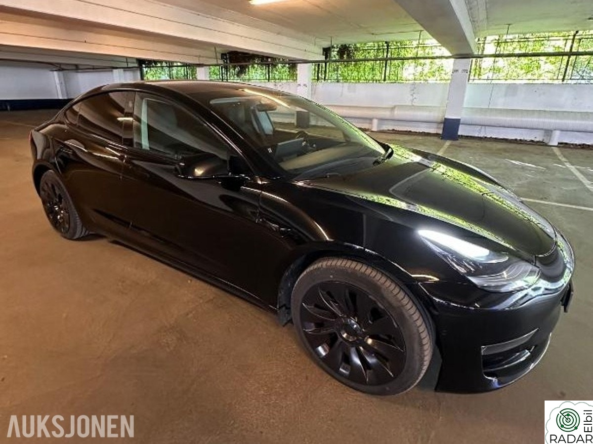 TESLA Model 3 Long range AWD, FSD, Ryggekamera, Panorama soltak