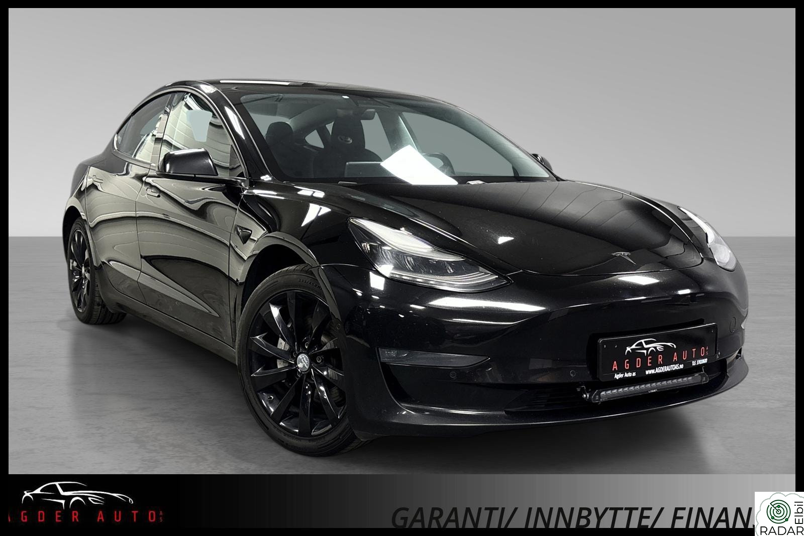 TESLA Model 3 LR AWD Premium/Autopilot/Krok/Pano/Skinn/Kamera/S+V