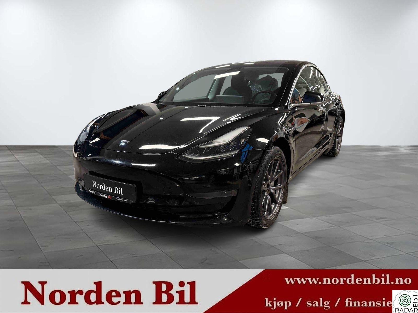 TESLA Model 3 Long Range  lav km | 1 eier | EU til 2027