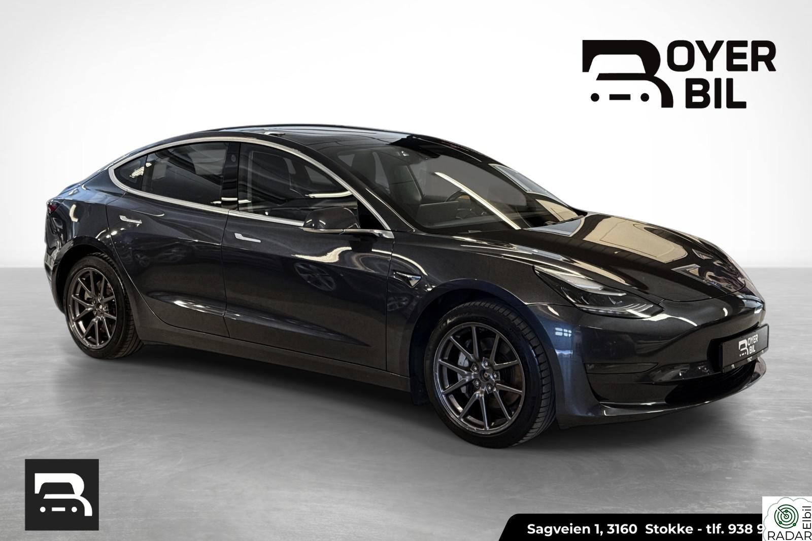 TESLA Model 3 Long Range 4x4 H.Feste AP 560km Premium Skinn 1Eier++
