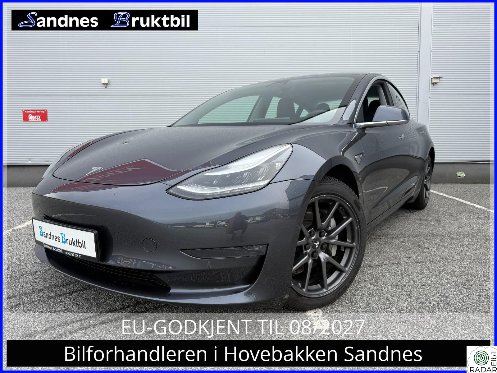 TESLA Model 3 LR 4x4 KROK,SKINN,PANO,ACC,SPILL,VARME I ALLE SETER,DAB