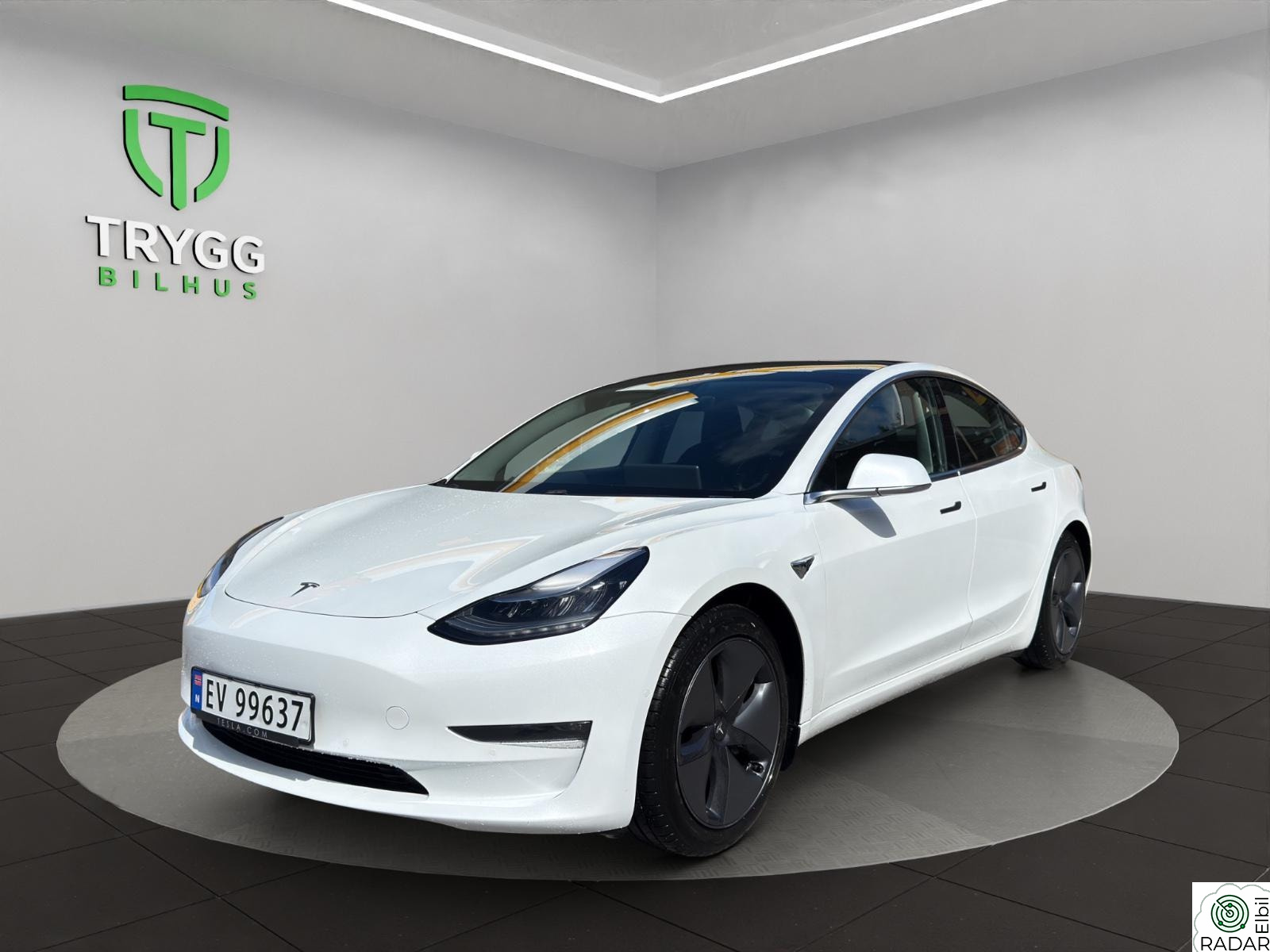 TESLA Model 3 Long Range AWD / Hengerfeste / 1-Eier / Garanti