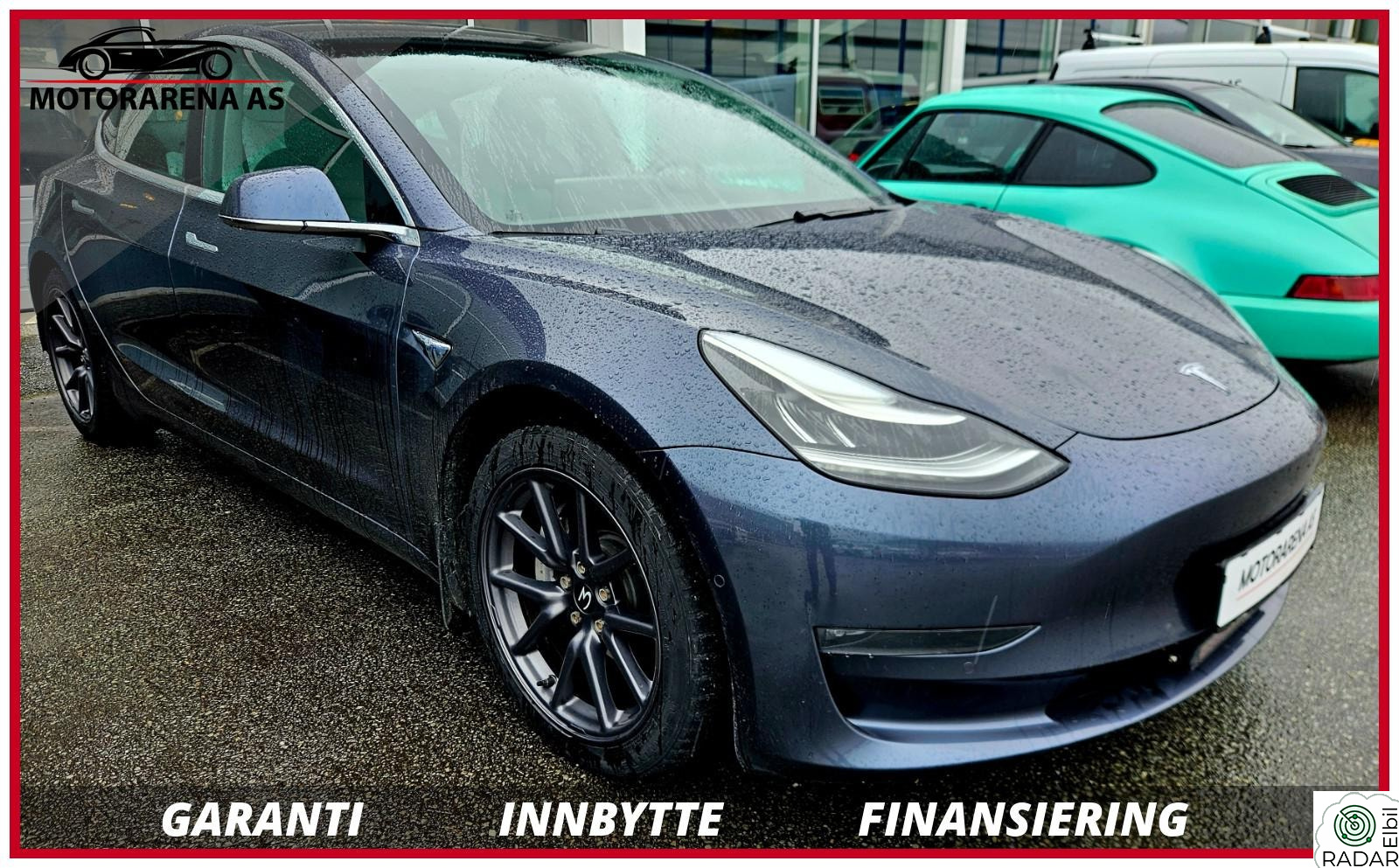 TESLA Model 3 AWD/LONG RANGE/HENGERF/LEDD BAR/LAV KM/EU 03.2028"/+++