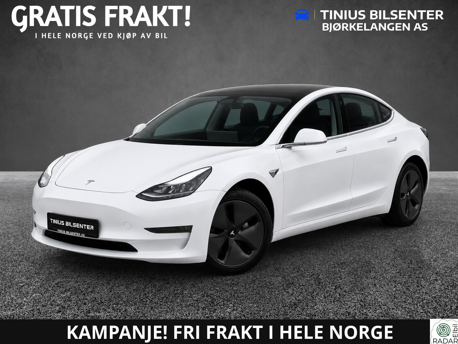TESLA Model 3 LONG RANGE 560 KM AWD/ACC/PANO/H.FESTE/360/DAB+/1 EIER+
