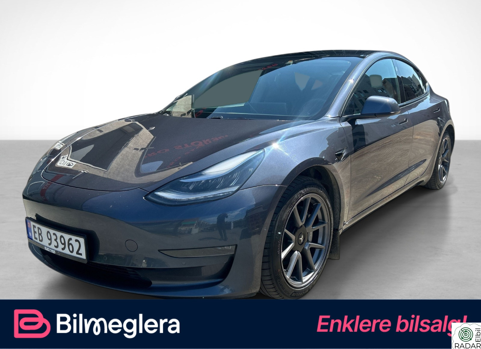 TESLA Model 3 Long Range AWD/ Varmepumpe / Autopilot / Kamera ++