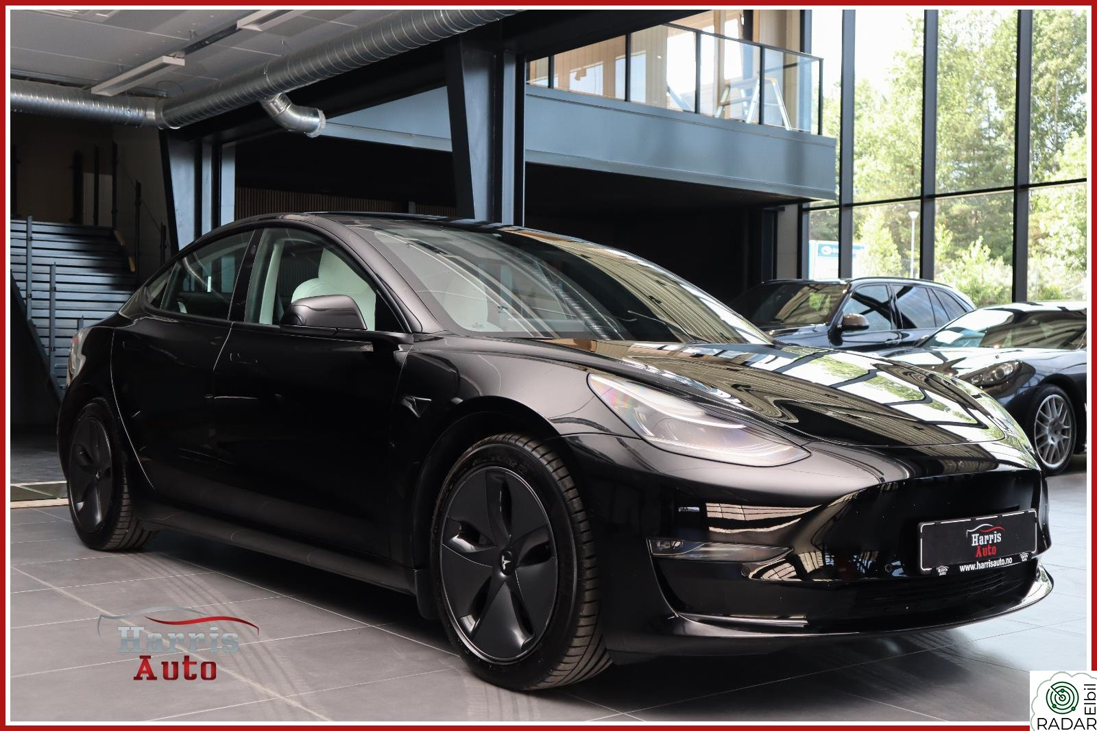 TESLA Model 3 Black&White LRAWD/580WLTP/EAP/H-Feste/Garanti fra Tesla