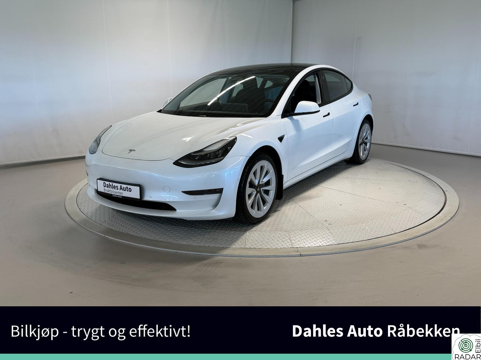 TESLA Model 3 Long Range AWD ACC/Krok/Pano/El.sete/Skinn/Premium lyd