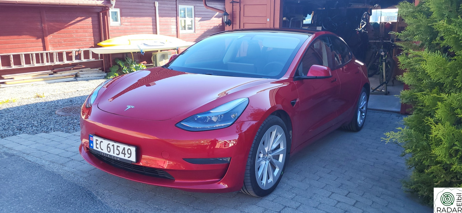 TESLA Model 3 Long Range AWD, 614km, 0-100 3.9s!, hengerfeste.