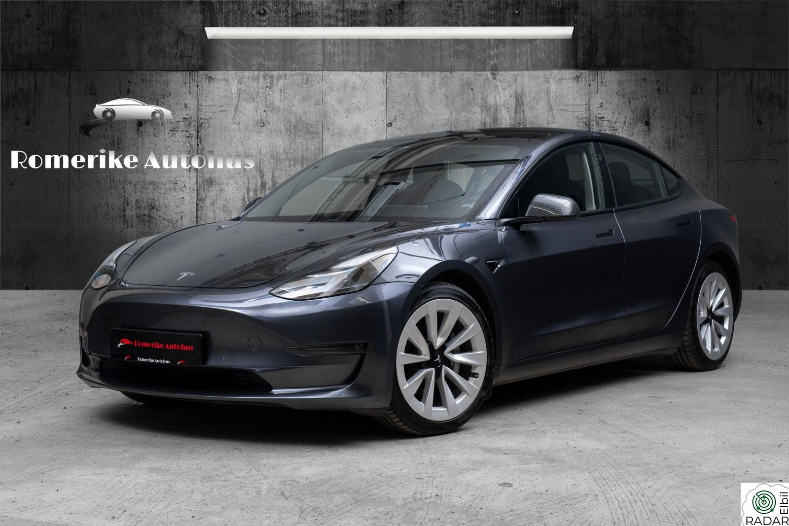 TESLA Model 3 Long Range AWD 614KM // Rattvarme, Varmepumpe, 19"+++