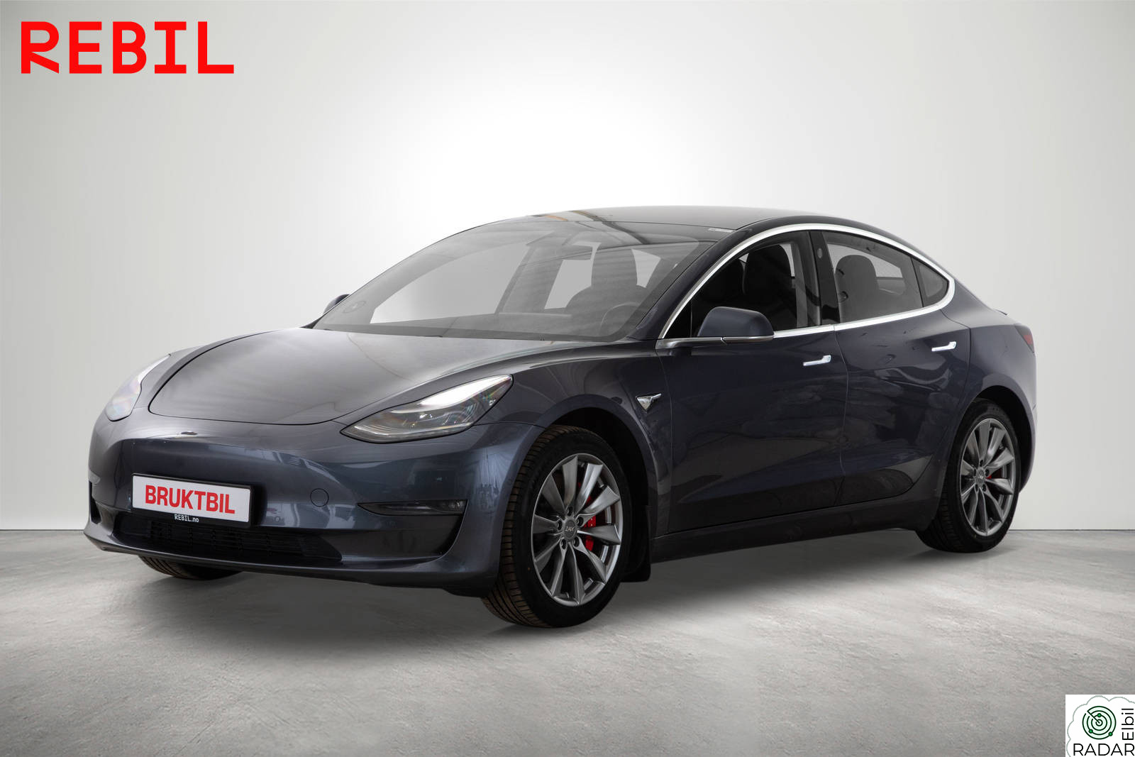 TESLA Model 3 530Km(75kWh)Perfomance/Autopilot/Ryggekamera/MCU2/Pano