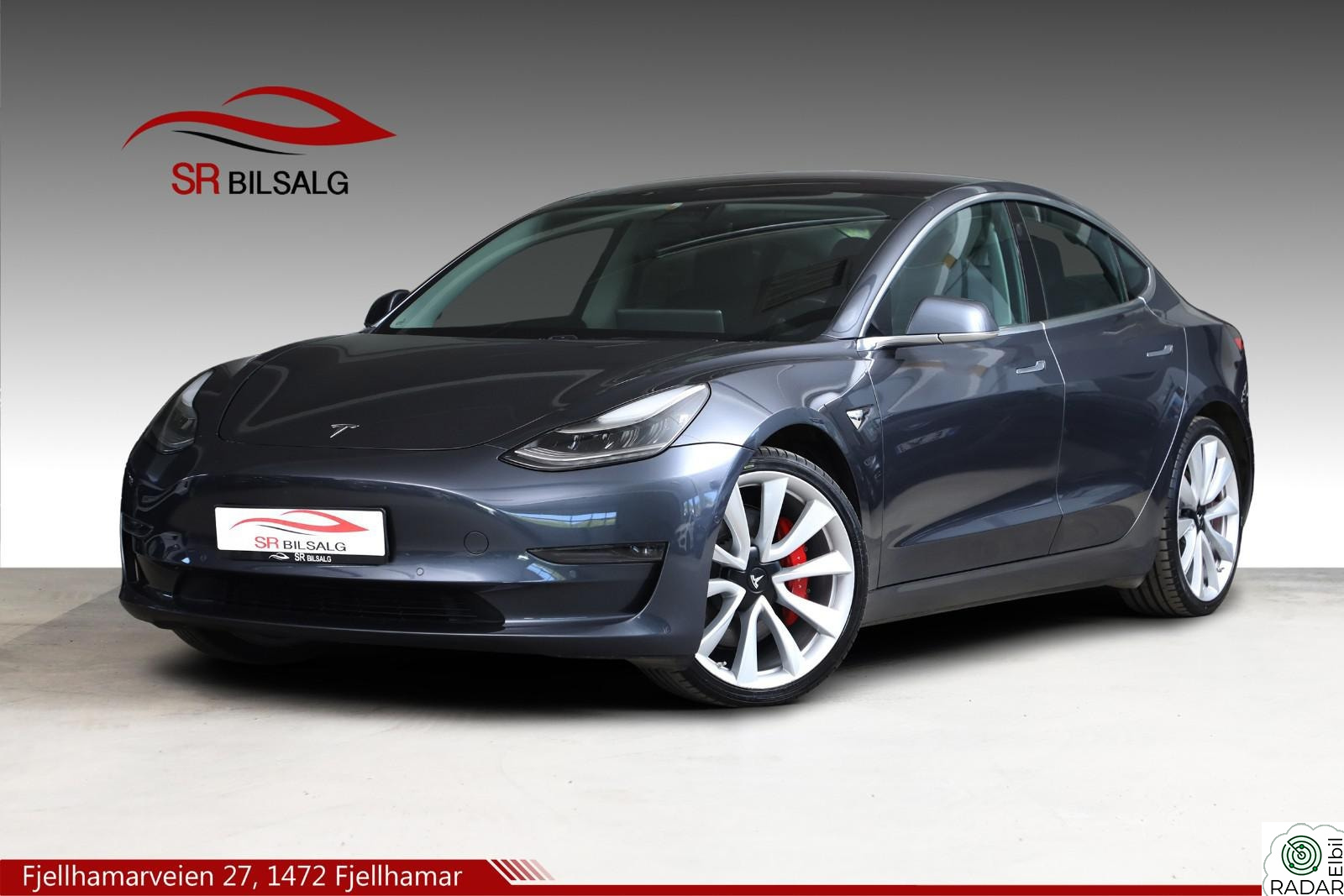 TESLA Model 3 4X4/PERFORMANCE/PREMIUM/HIFI/20"/LAV KM/INNBYTTE