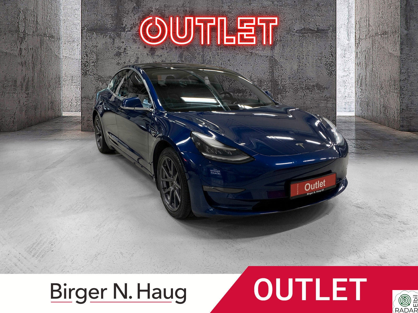 TESLA Model 3 Long Range AWD |Outlet|NORSK BIL|LONG RANGE|AWD|S+V|