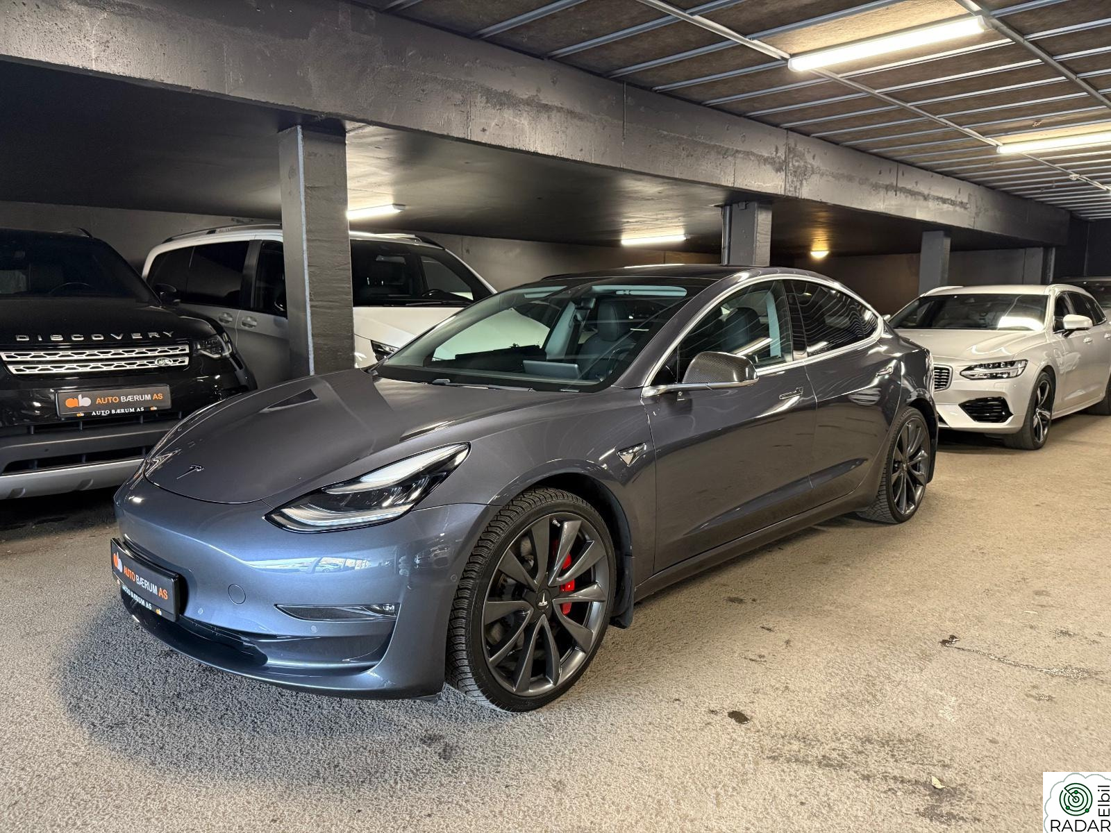 TESLA Model 3 PERFORMANCE/AWD/GLASSTAK/ACC/SKINN/FINANS