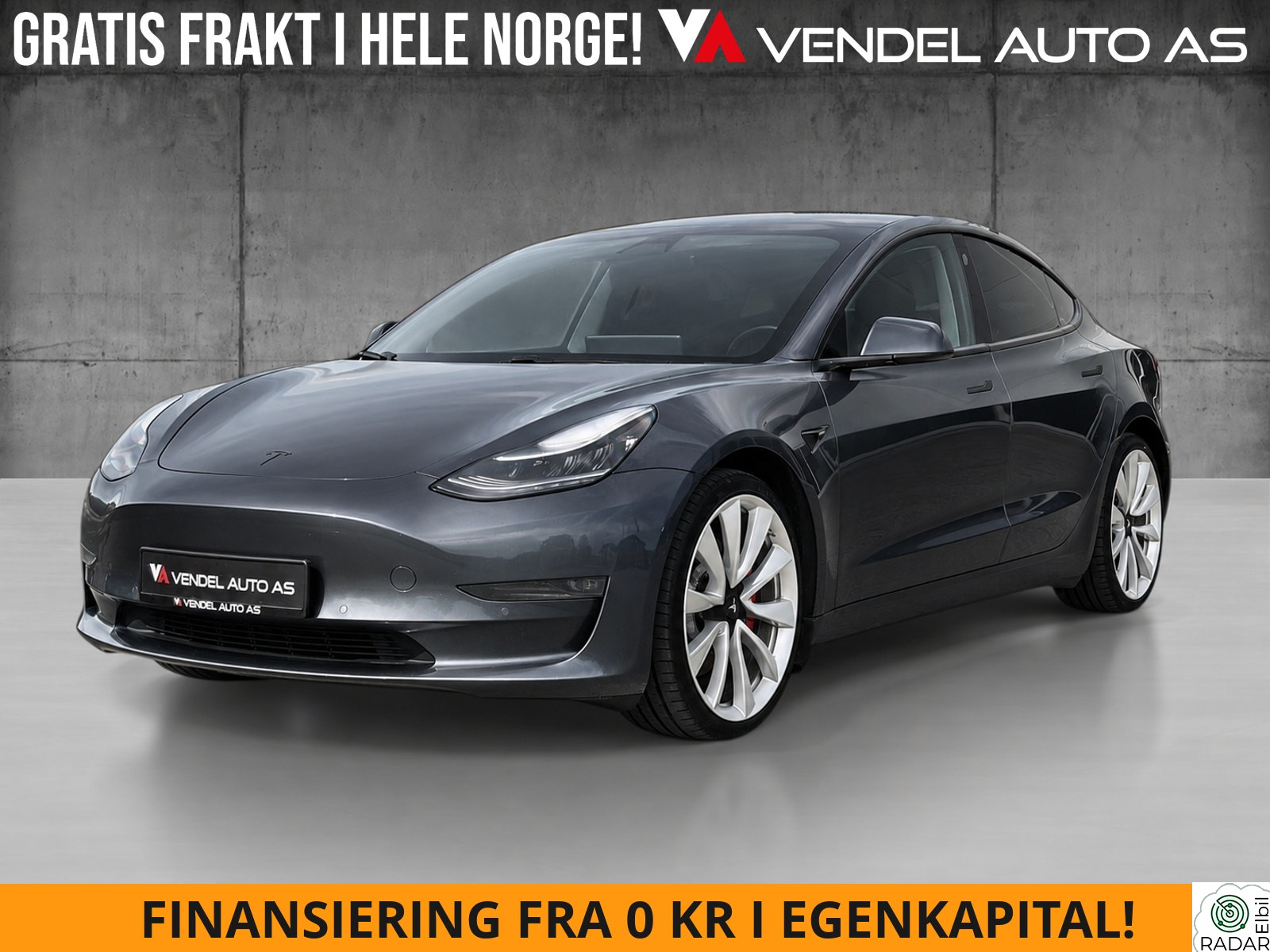 TESLA Model 3 PERFORMANCE AWD - FSD - 530KM