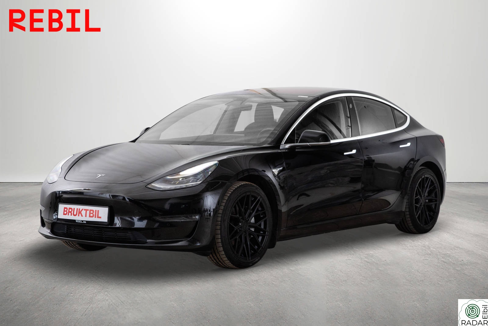 TESLA Model 3 560km (75KWh) LR/AP/Premium lyd/MCU2/Pano/Skinn/AWD