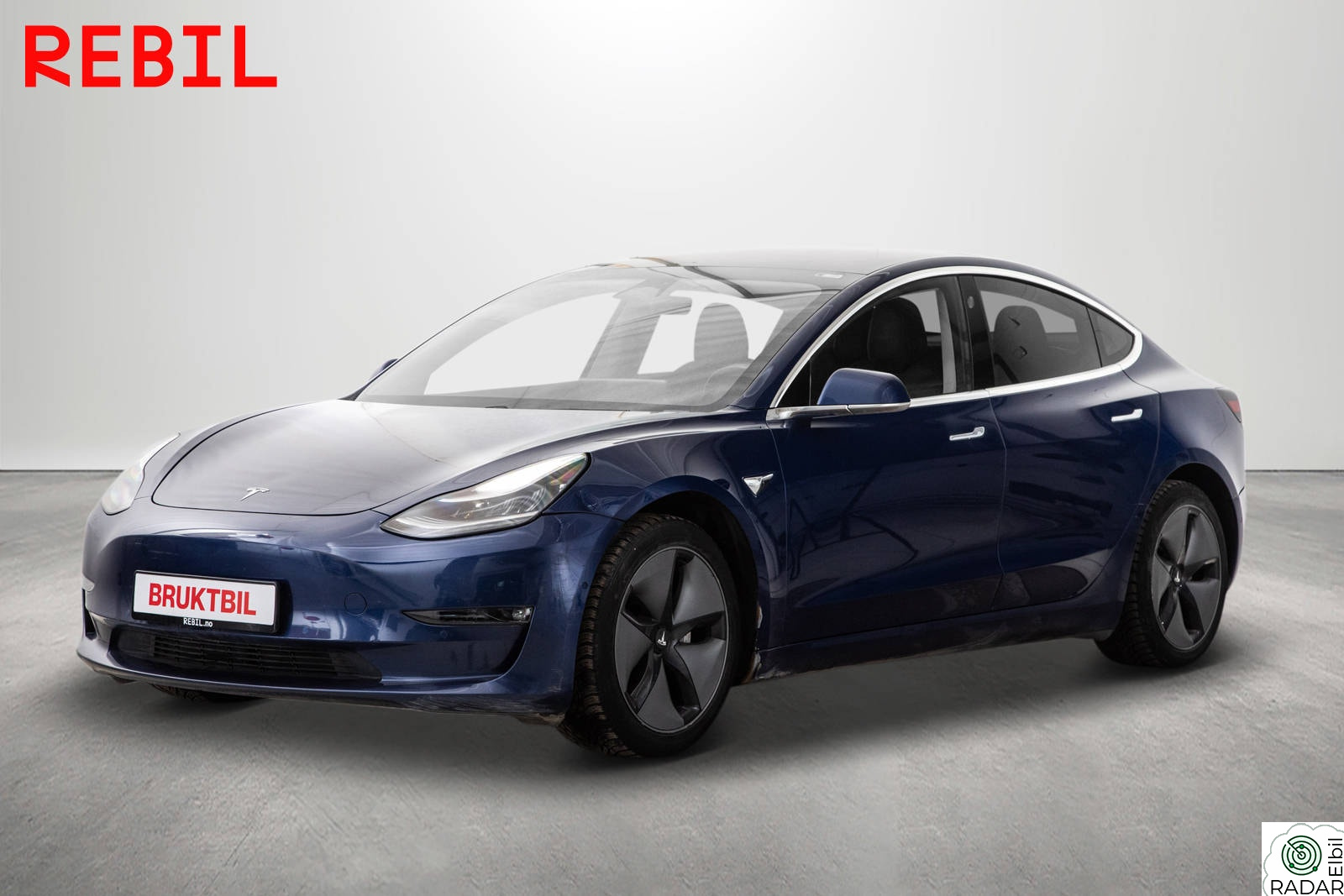 TESLA Model 3 Long Range/AWD/Autopilot/Premium lyd/Skinn/Ryggeka
