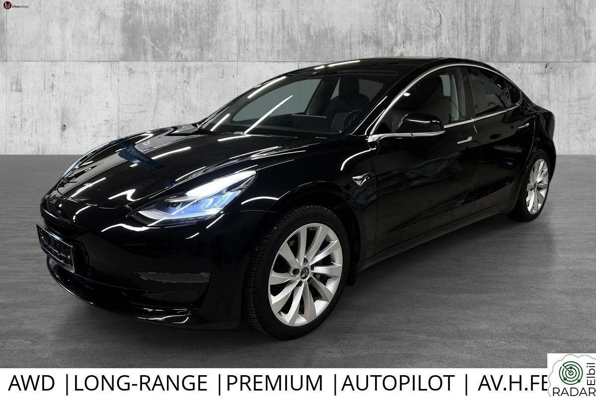 TESLA Model 3 AWD |LONG-RANGE |PREMIUM |AUTOPILOT | AV.H.FESTE |PANO