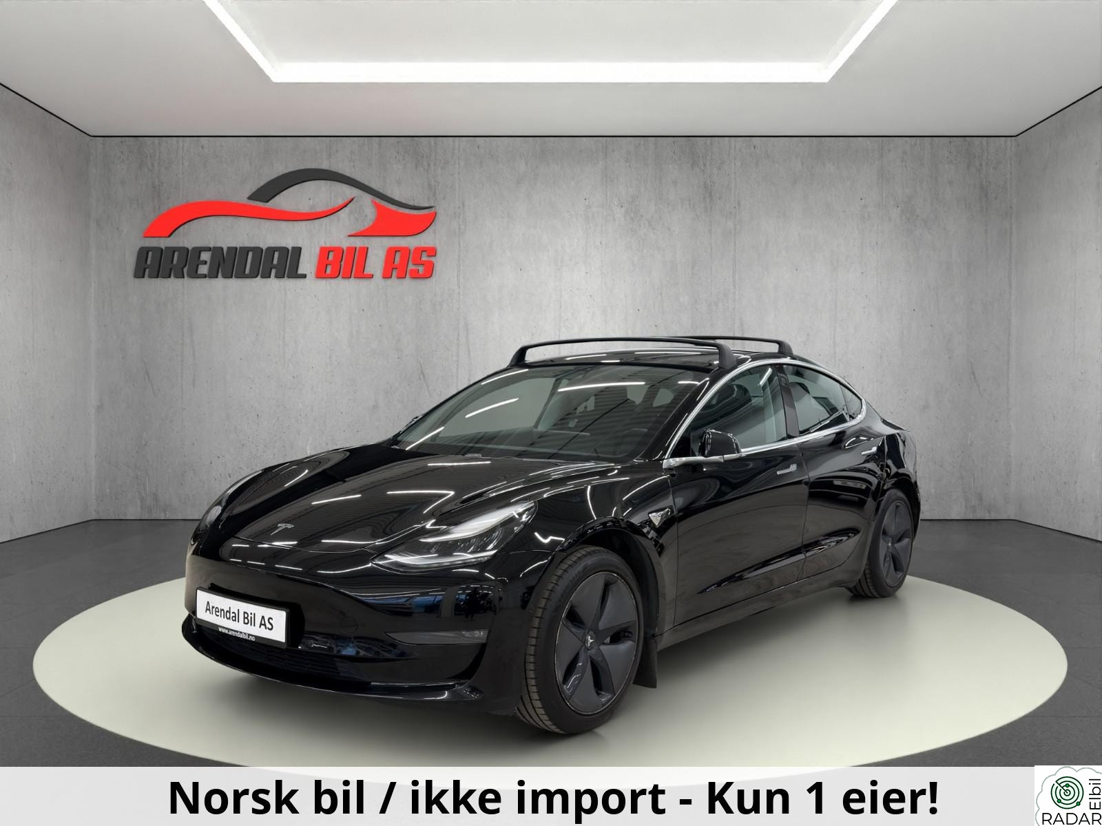 TESLA Model 3 Premium Long Range 4WD, Krok, Skinn, 560km rekkevidde!
