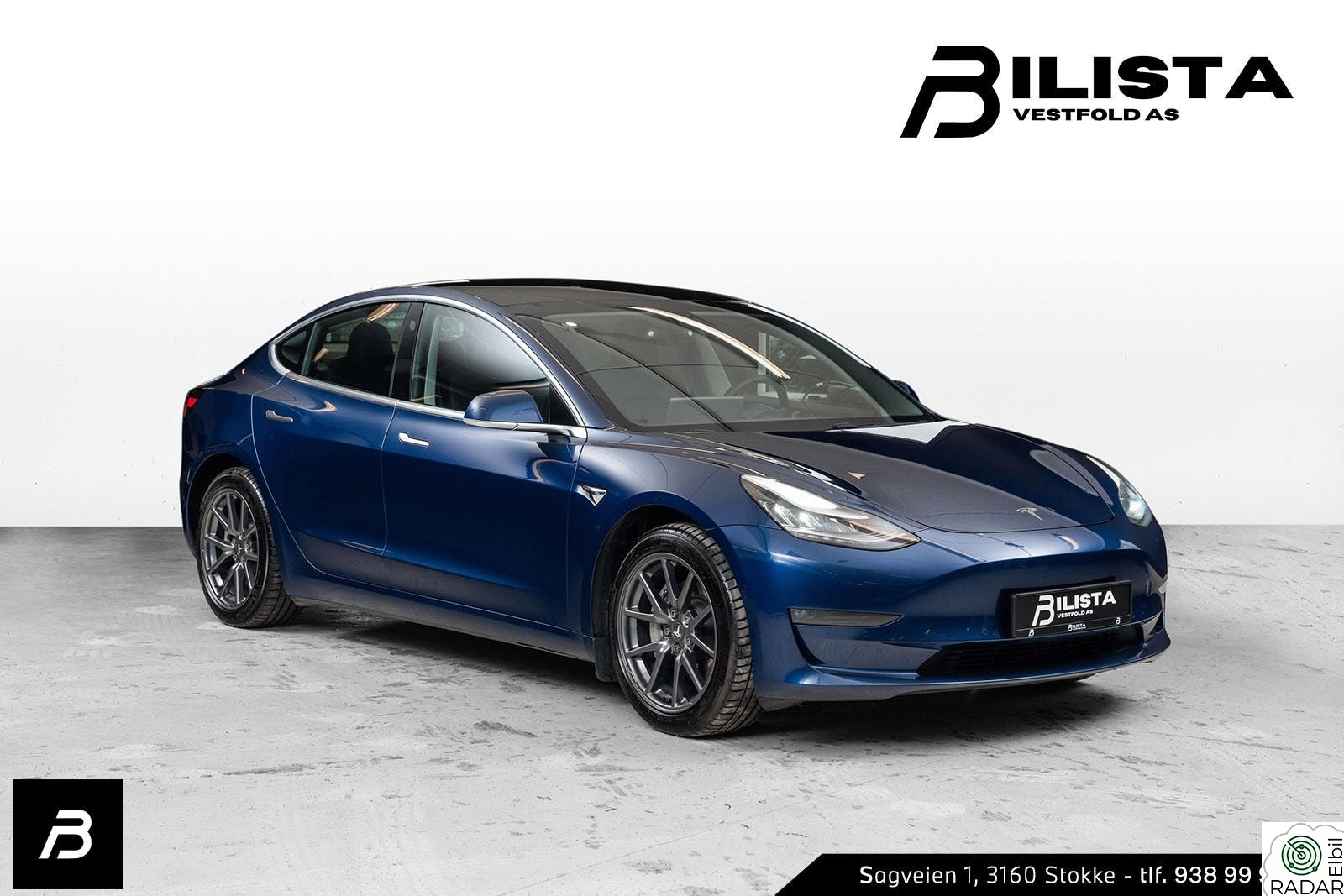 TESLA Model 3 Long Range Autopilot H.Feste 560km ACC 1 EIER NY EU++