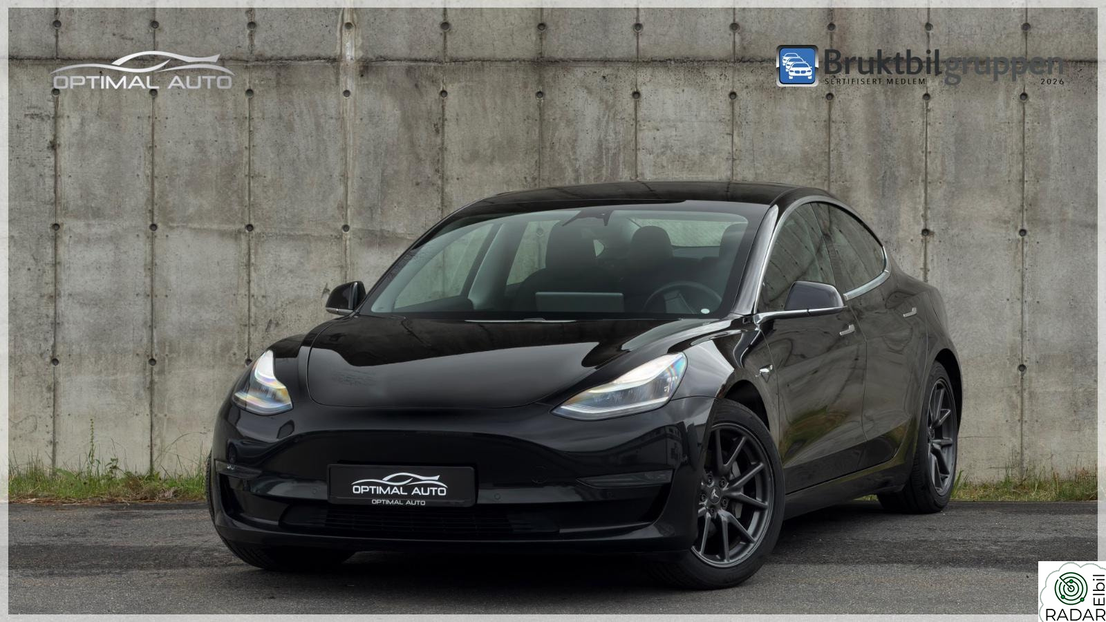 TESLA Model 3 Long Range AWD 560 KM/H.feste/Skinn/LED/Panorama/EU2027