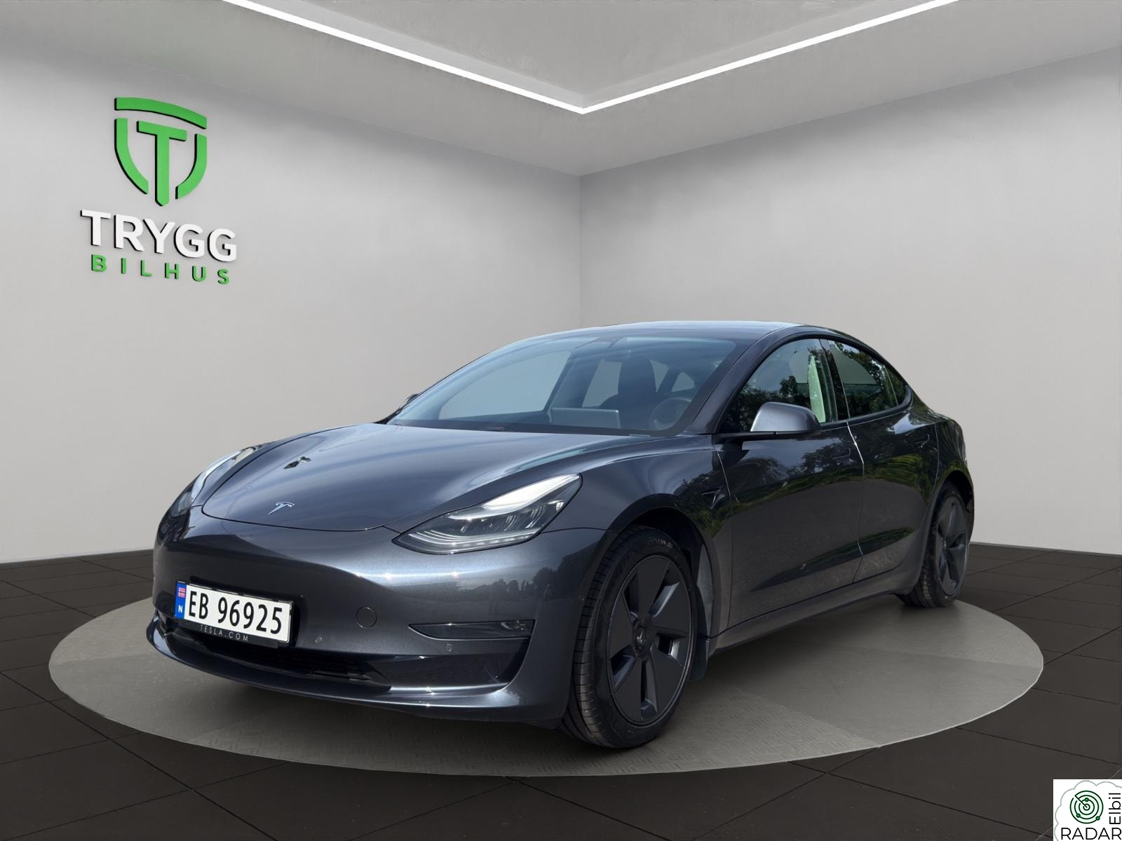 TESLA Model 3 Long Range AWD / Service / 1-Eier / Krok / Garanti