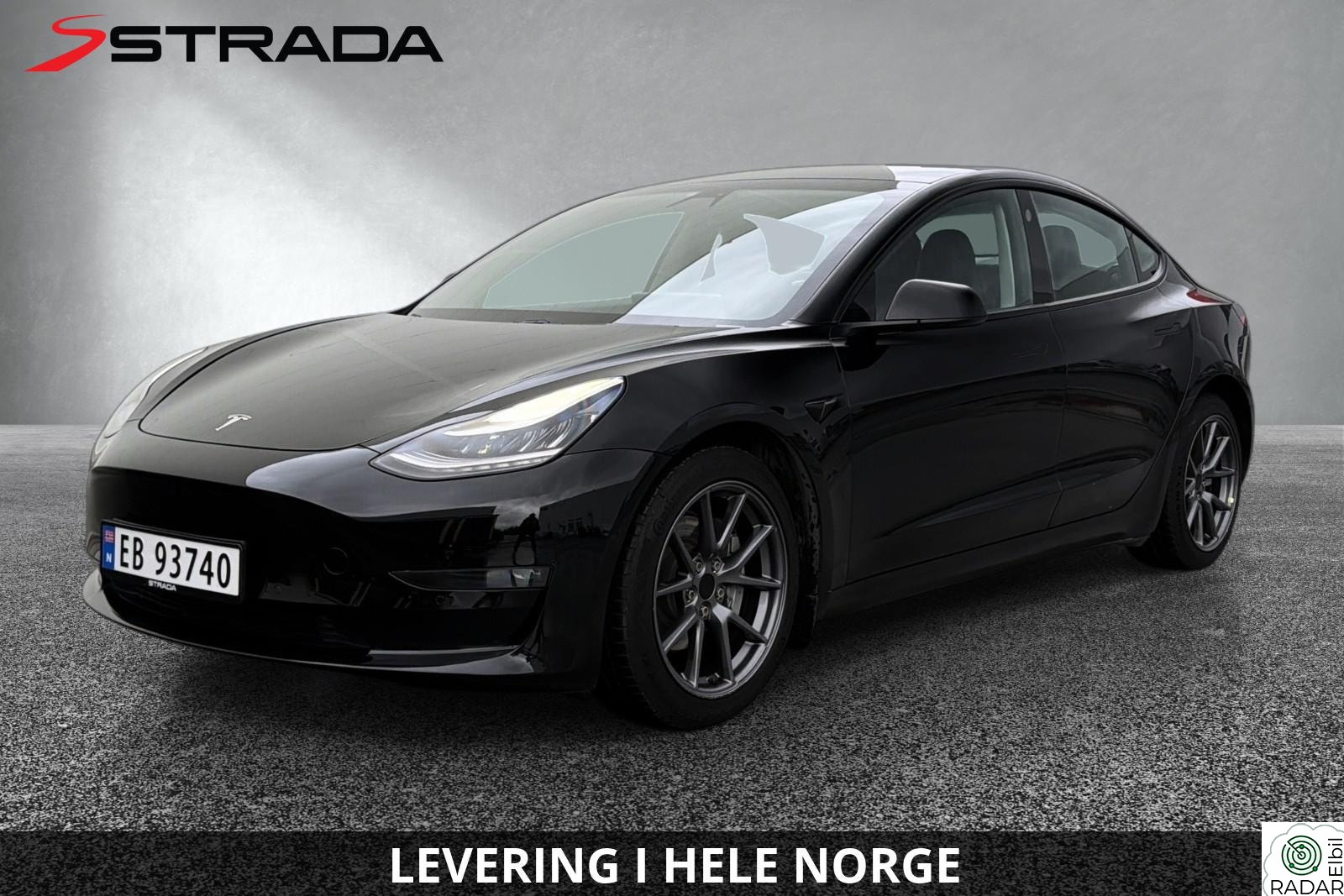 TESLA Model 3 LONG RANGE/AWD/AP/KROK/VARMEPUMPE/GARANTI/580KM