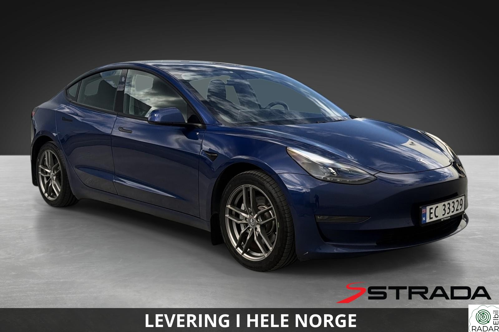 TESLA Model 3 LONG RANGE/AWD/AP/VARMEPUMPE/HENGERFESTE/PREMIUM